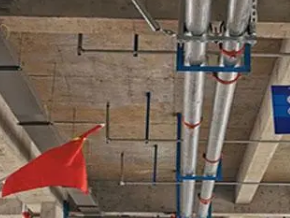 桃源管廊支架的安装方法